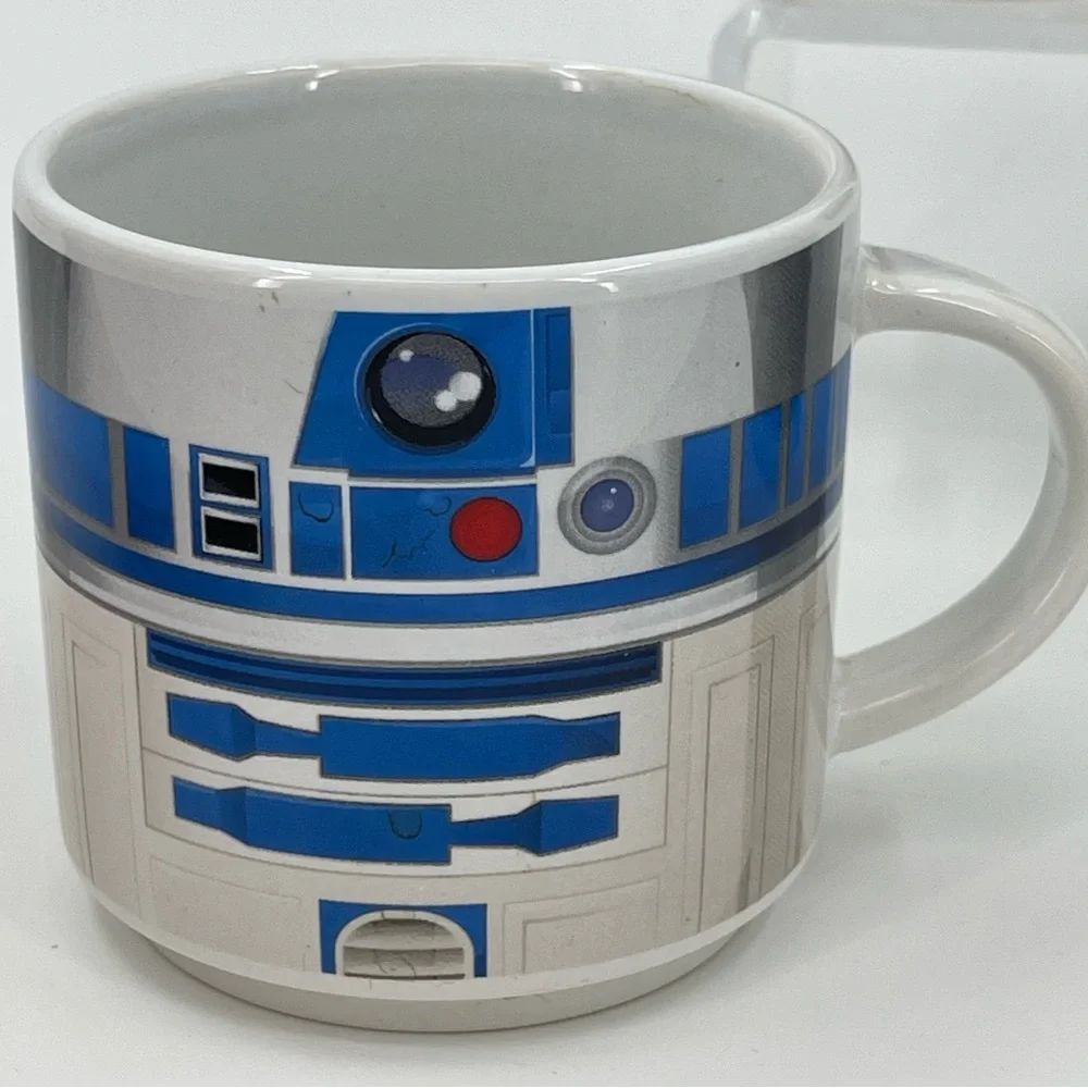 Star Wars Vandor‎ Ceramic Mugs Chewbacca, R2-D2, Yoda & Darth Vader Set of 4